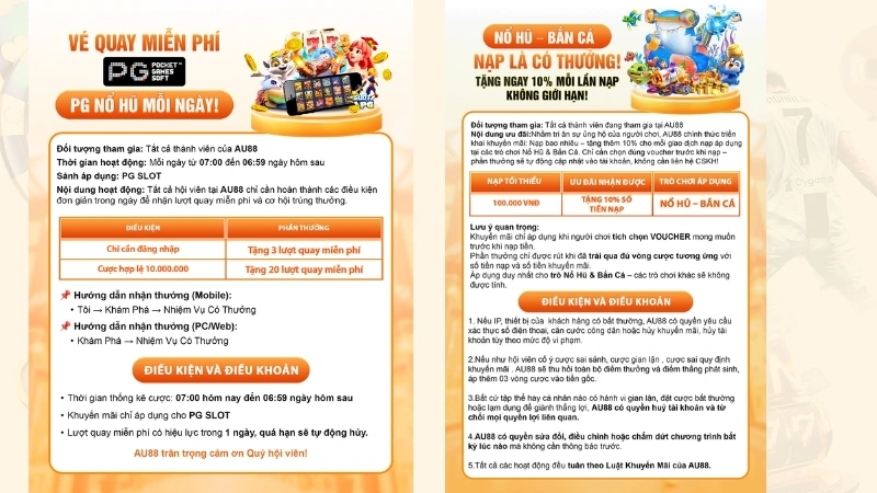 Hướng dẫn cách nhận thưởng Slot và Bắn cá