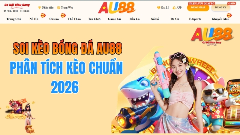 Soi Kèo Bóng Đá AU88 – Phân Tích Kèo Chuẩn 2026